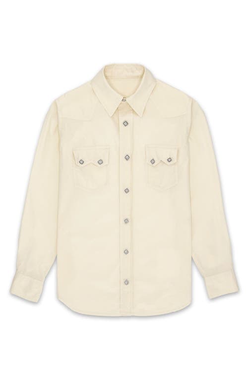 Fortela Toledo Texan Cotton Shirt In Neutral