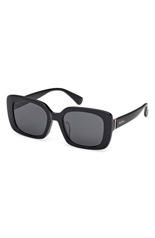 Max Mara 54mm Square Sunglasses