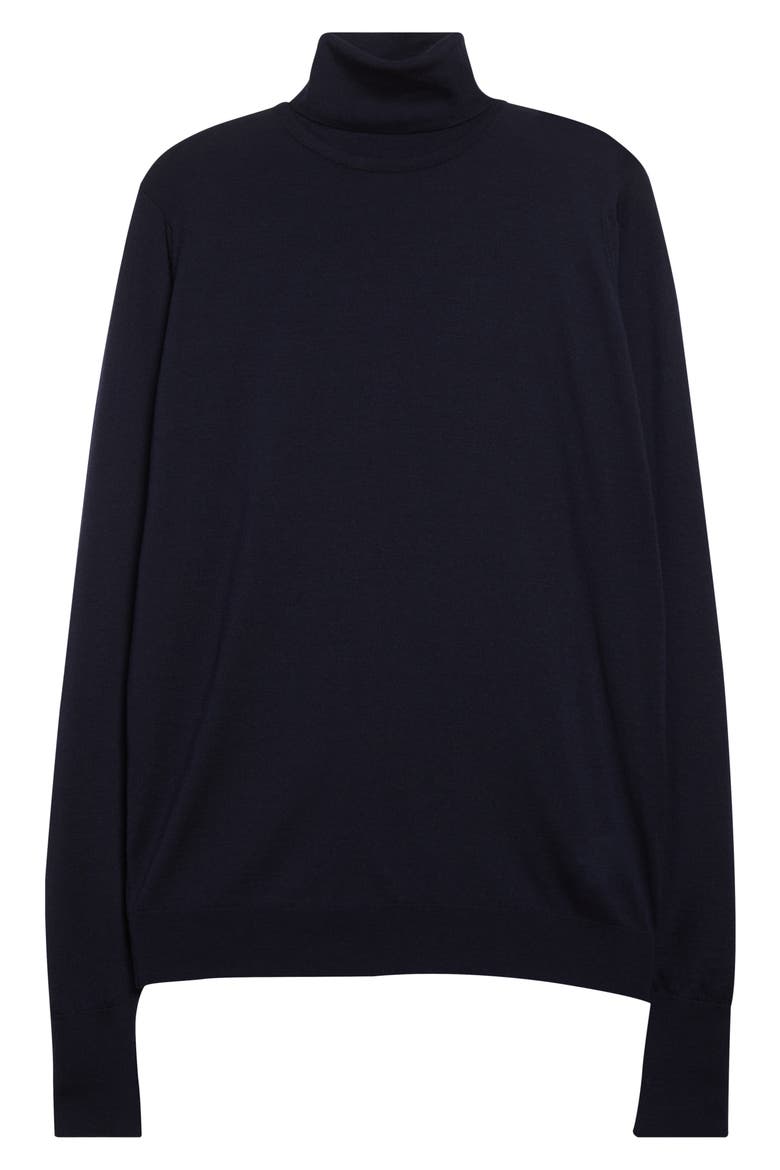 Richard Turtleneck Merino Wool Sweater, Alternate, color, NAVY