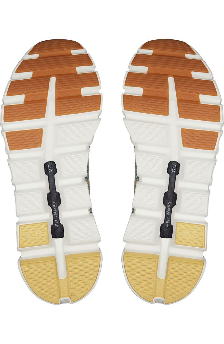 On Cloud 6 Versa Sneaker, Alternate, color, Ice/ Spirulina