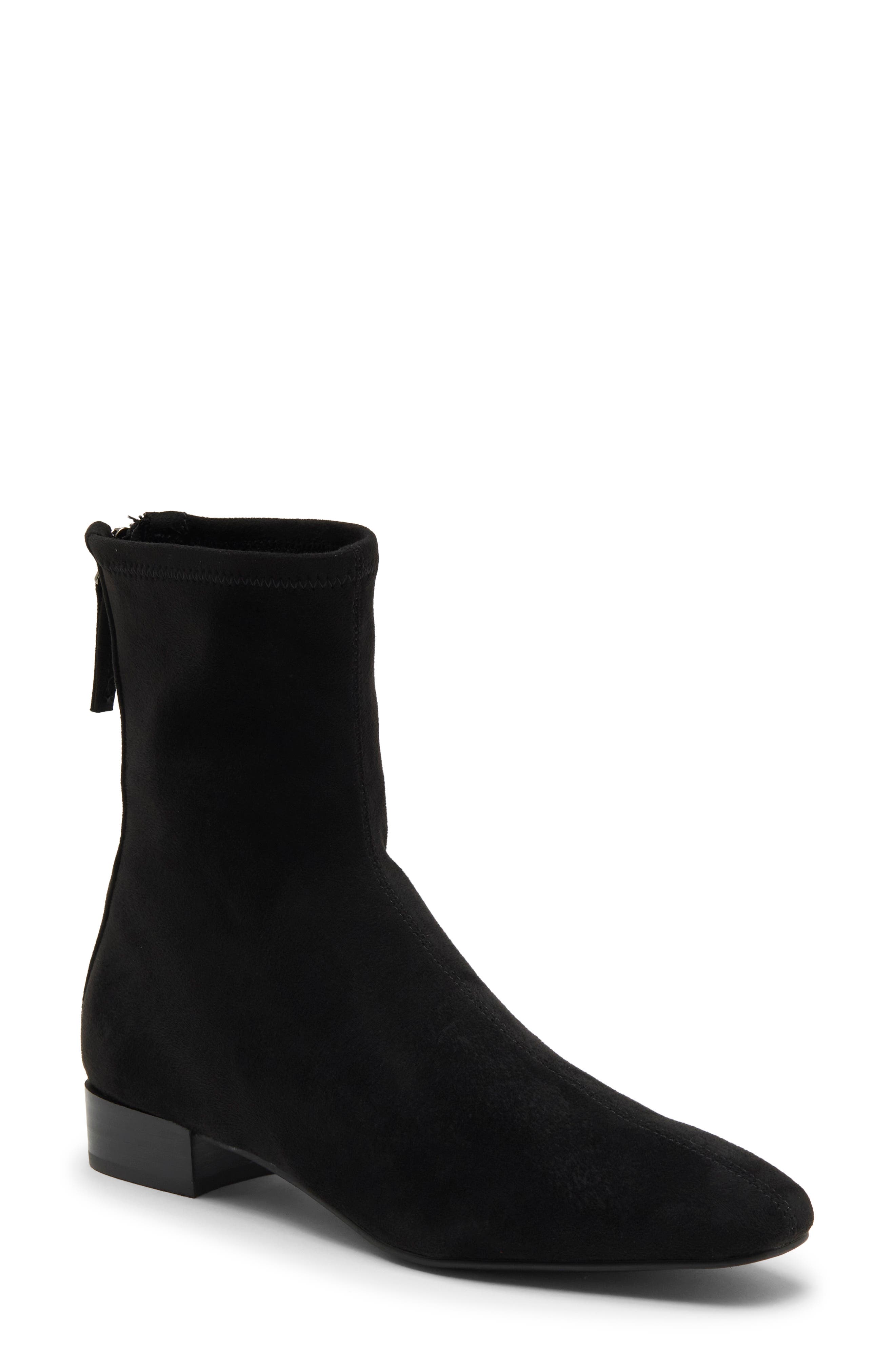 Tarla Bootie, Main, color, ONYX STELLA SUEDE