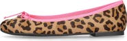 Pretty Ballerinas Round Toe Leopard Ballet Flat