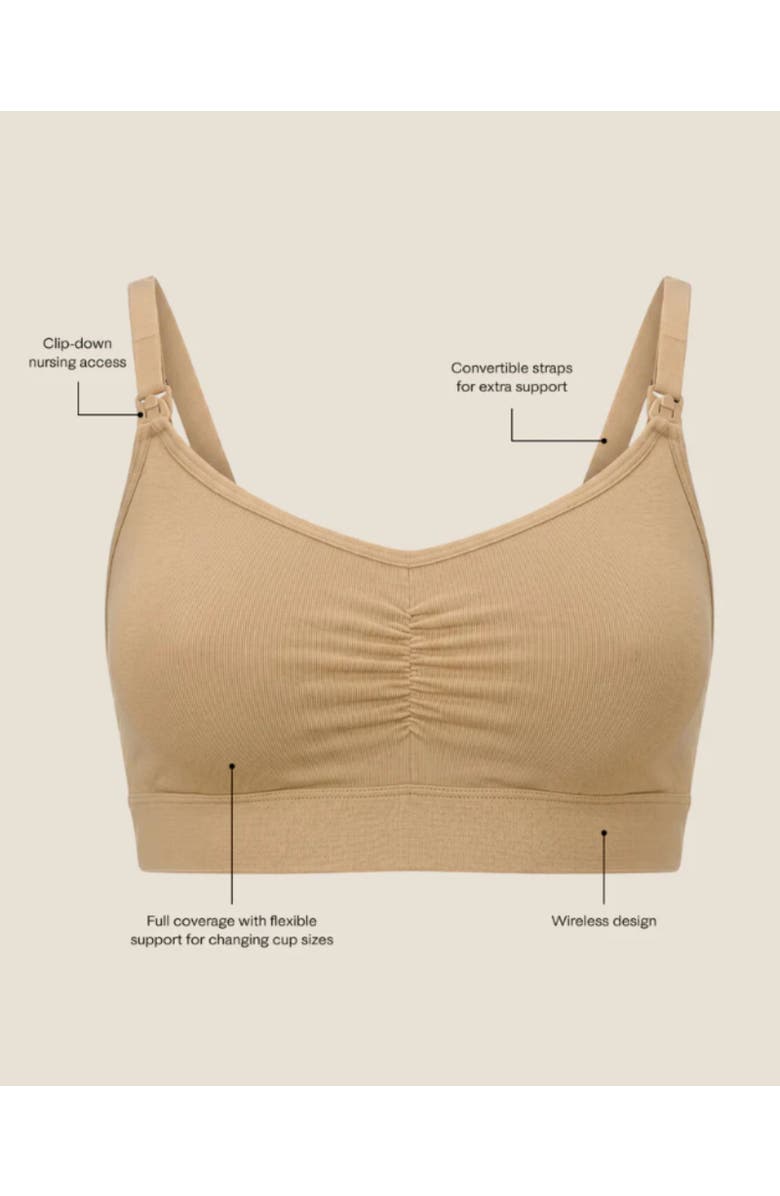Kindred Bravely Every Stage Nursing Bra, Alternate, color, Black