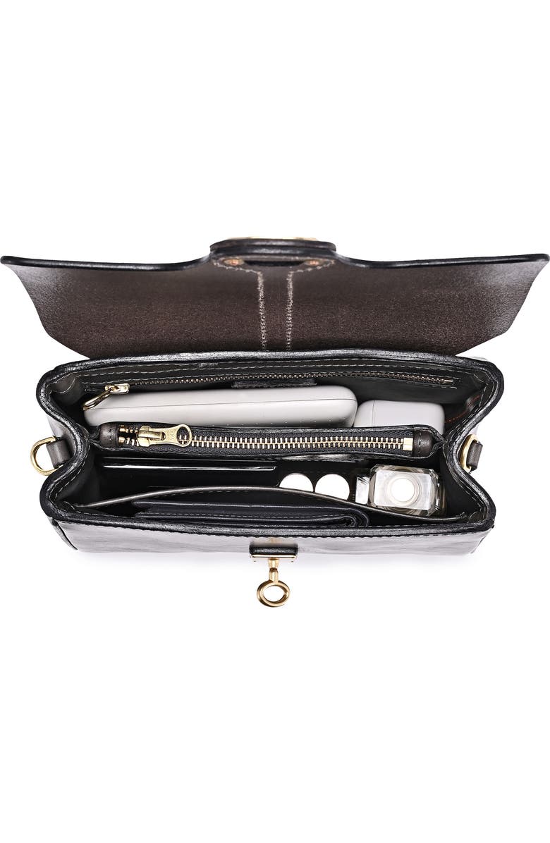 OLD TREND Laurel Genuine Leather Vintage Slim Crossbody, Alternate, color, Grey