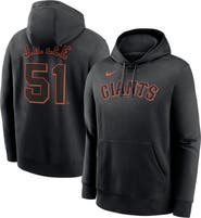 Nike Men's Nike Jung Hoo Lee Black San Francisco Giants Player Name & Number Club Pullover Hoodie