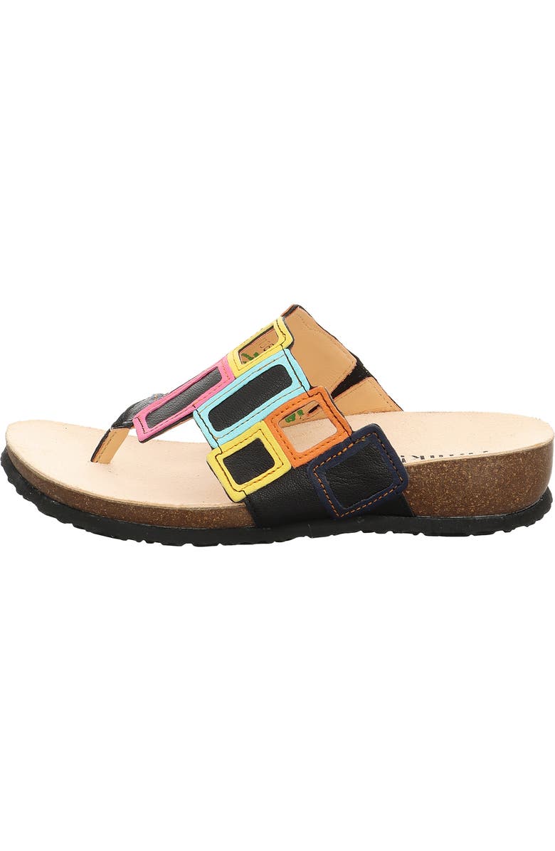 Think! Julia Sandal, Alternate, color, Black/ Kombi