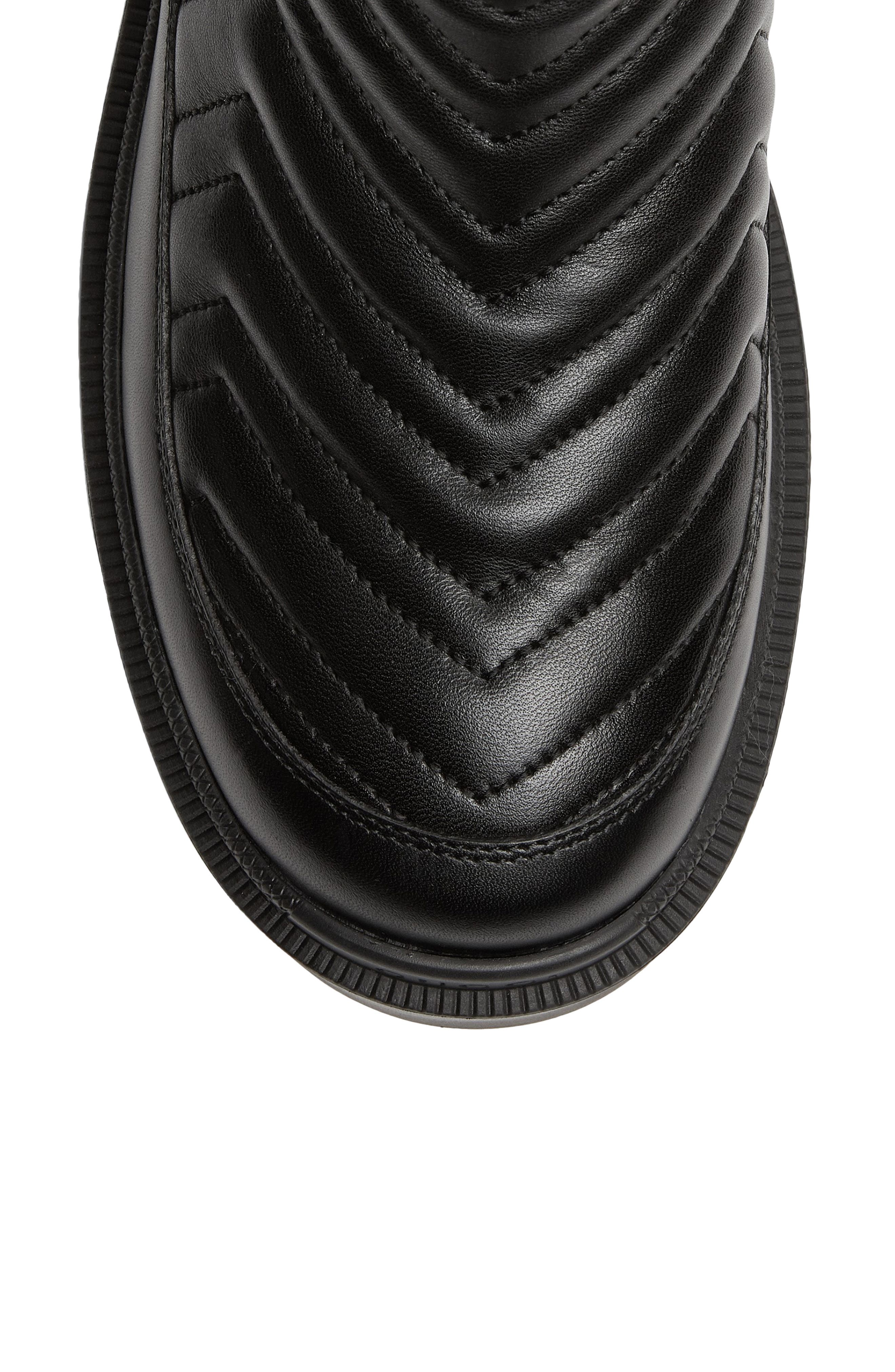 Gucci Frances Matelassé Chelsea Boot, Alternate, color, 