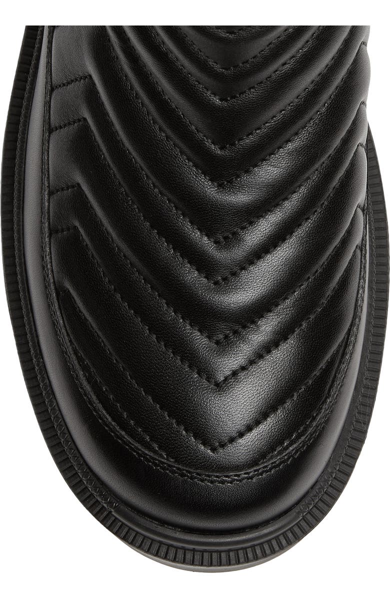 Gucci Frances Matelassé Chelsea Boot, Alternate, color,