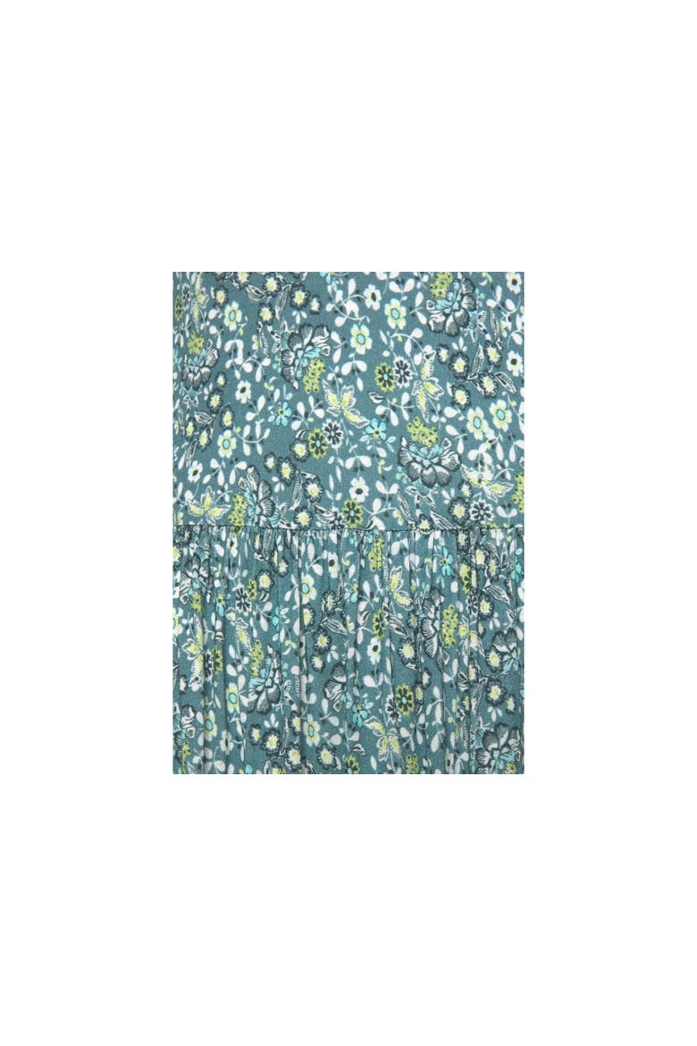 Printed Scoop Neck Dress, Alternate, color, Mint Printed