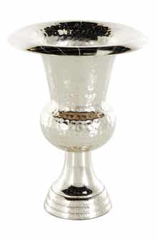 VIVIAN LUNE HOME Textured Metal Vase