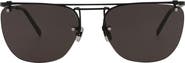 Saint Laurent 58mm Novelty Square Sunglasses