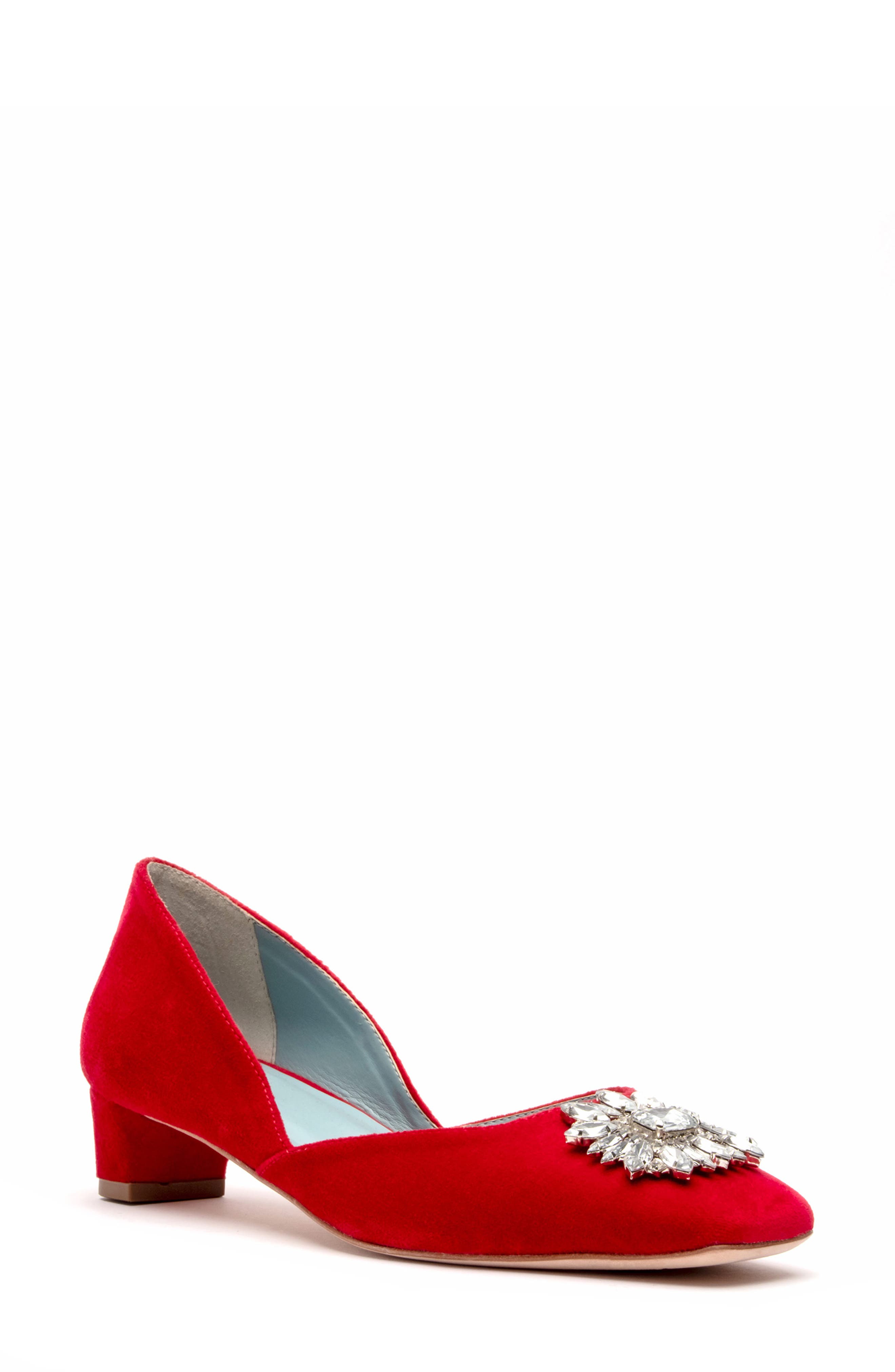 McCall d'Orsay Pump, Main, color, RED
