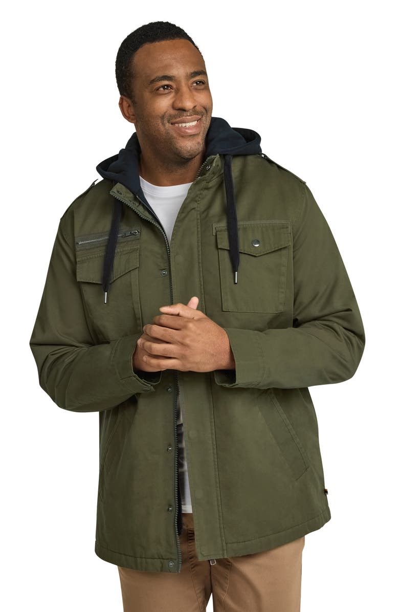 Johnny Bigg Reserve Hooded Layered Jacket, Alternate, color, 
