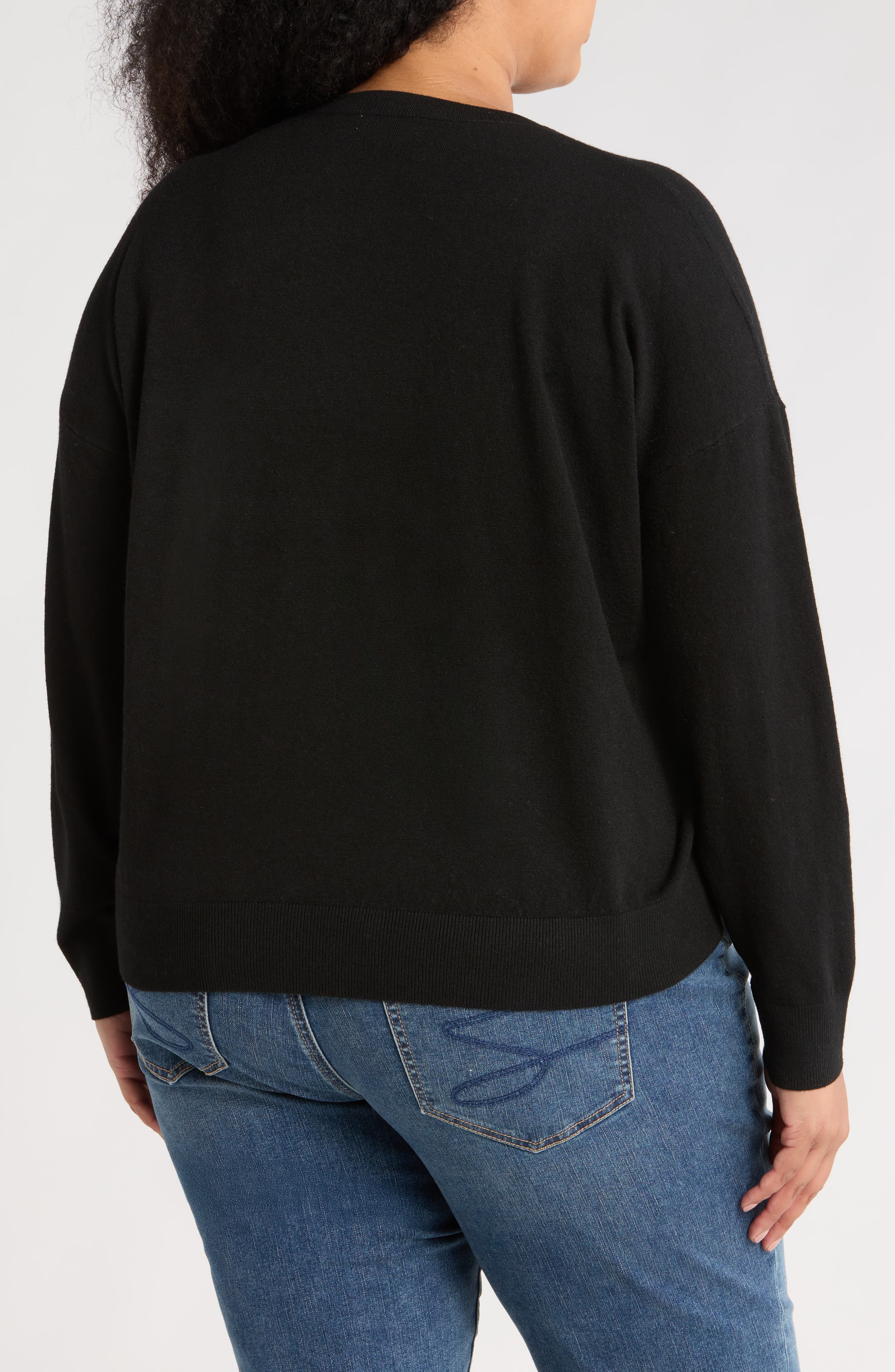 V-Neck Pullover Sweater - image 2