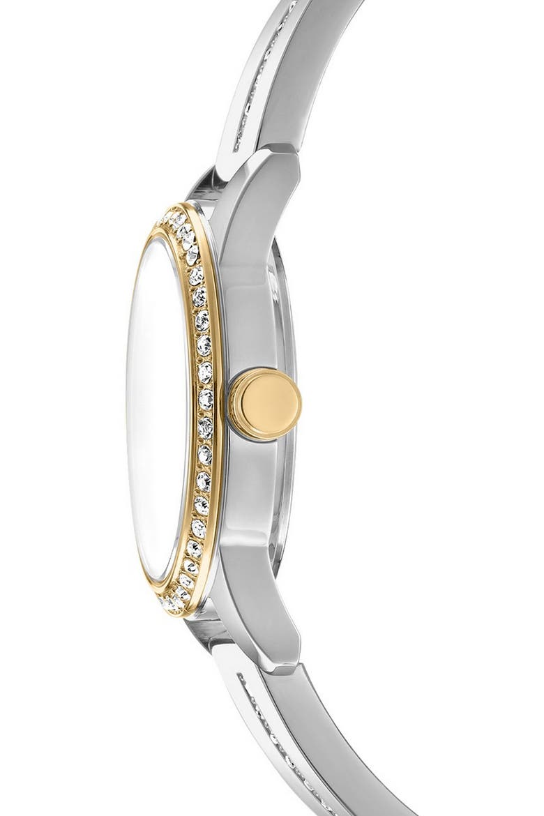 L 160 Bracelet Watch, Alternate, color, SILVER/ TWO TONE