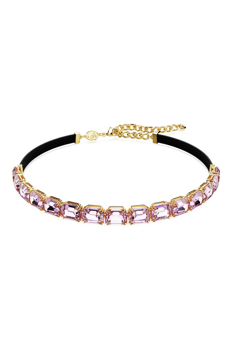 Millenia Crystal Choker, Main, color, PURPLE