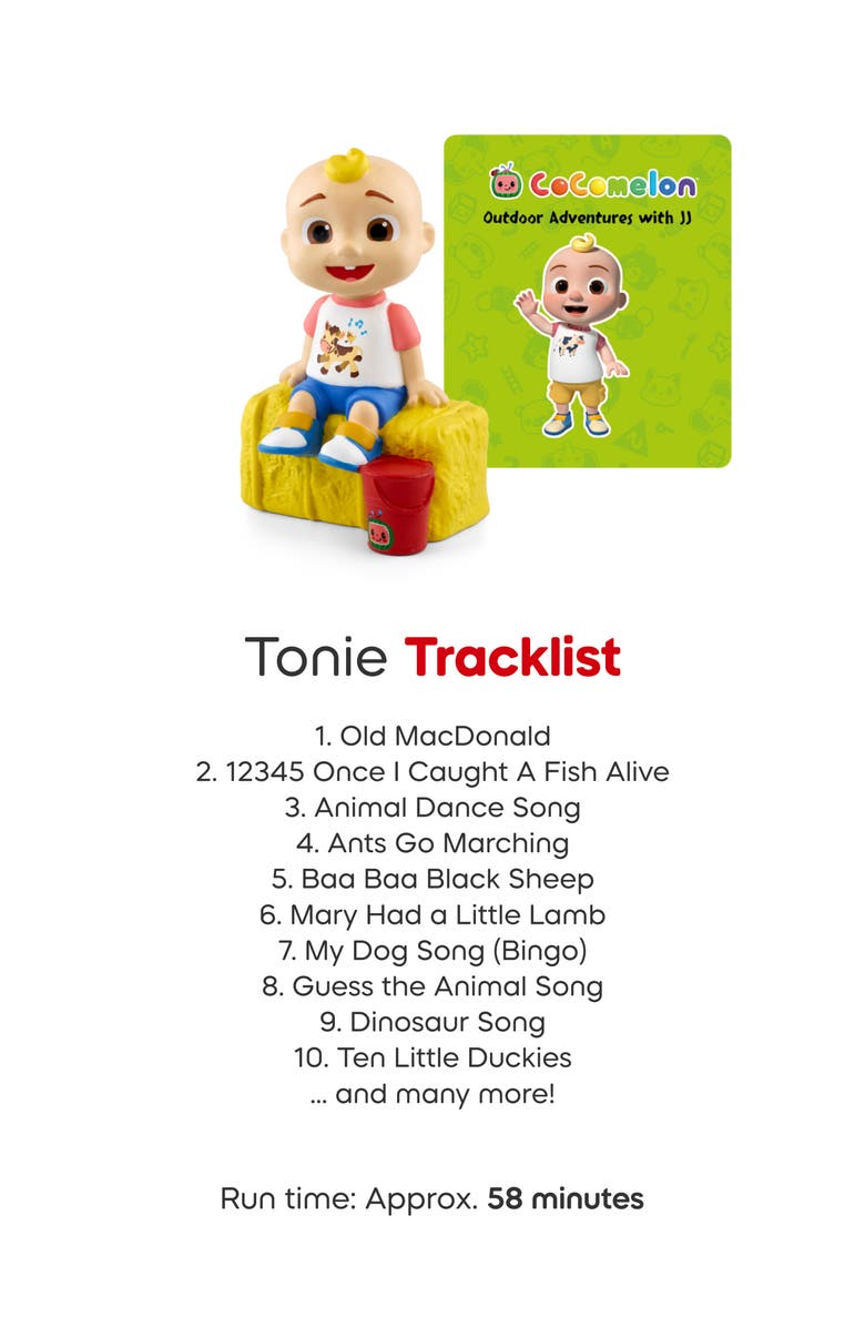 tonies CoComelon JJ Tonie Audio Character Bundle, Alternate, color, Multiple