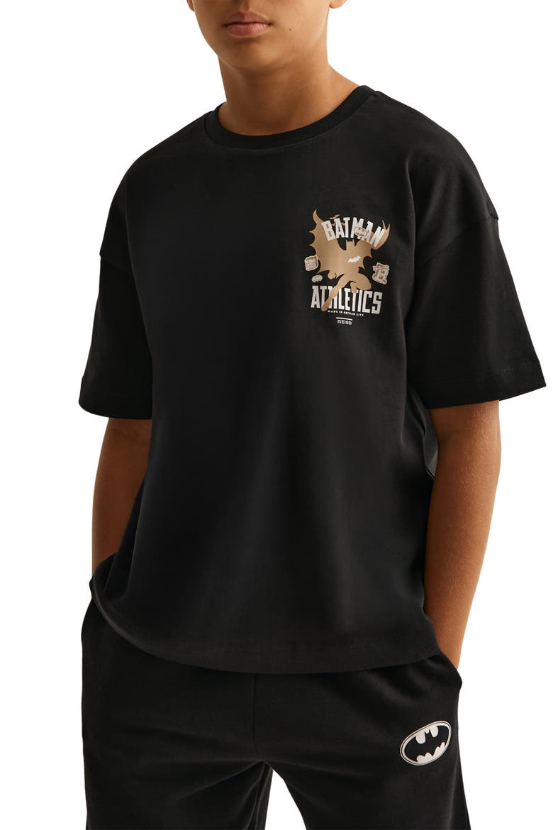 Kids' Robinson DC® Batman Graphic T-Shirt, Alternate, color, BLACK
