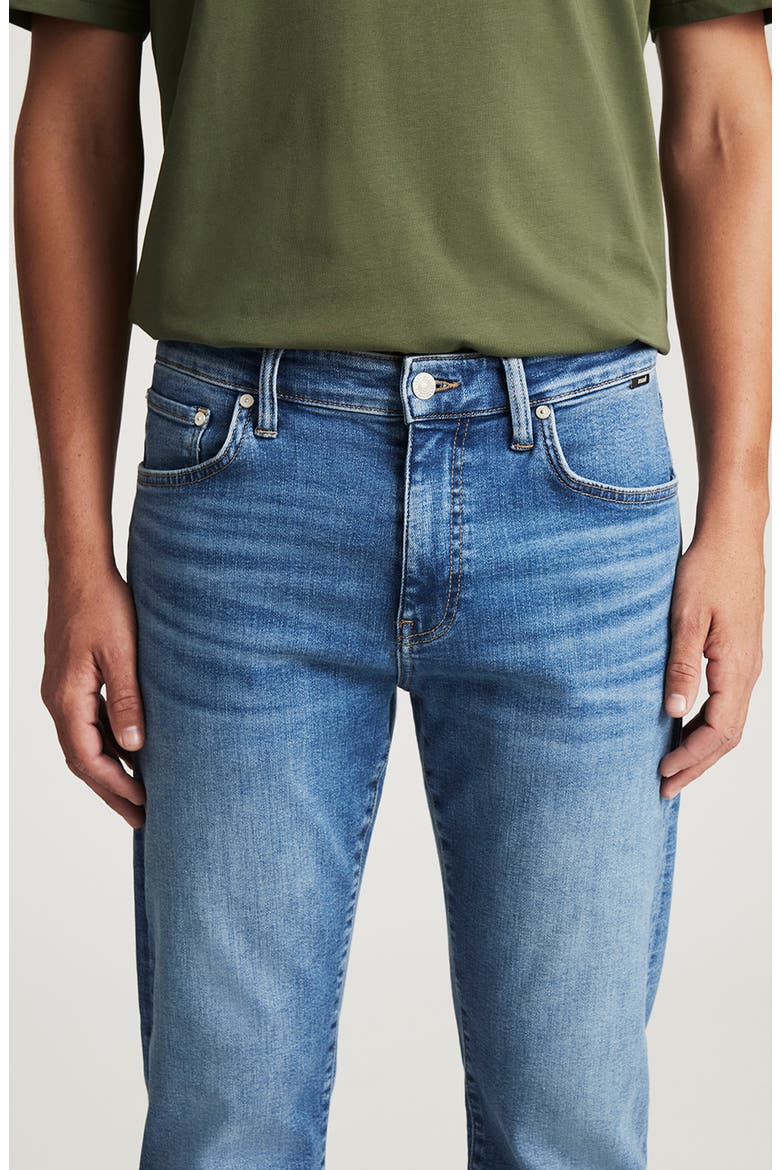 Zach Straight Leg Jeans, Alternate, color, LIGHT BRUSHED CLASSIC
