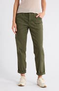 Democracy Tapered Side Panel Straight Leg Jeans
