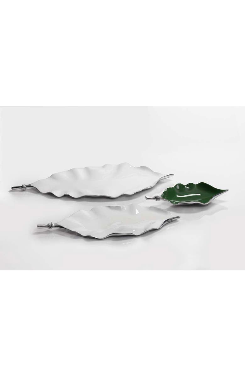 Lunares Verdura Platter, Main, color, White
