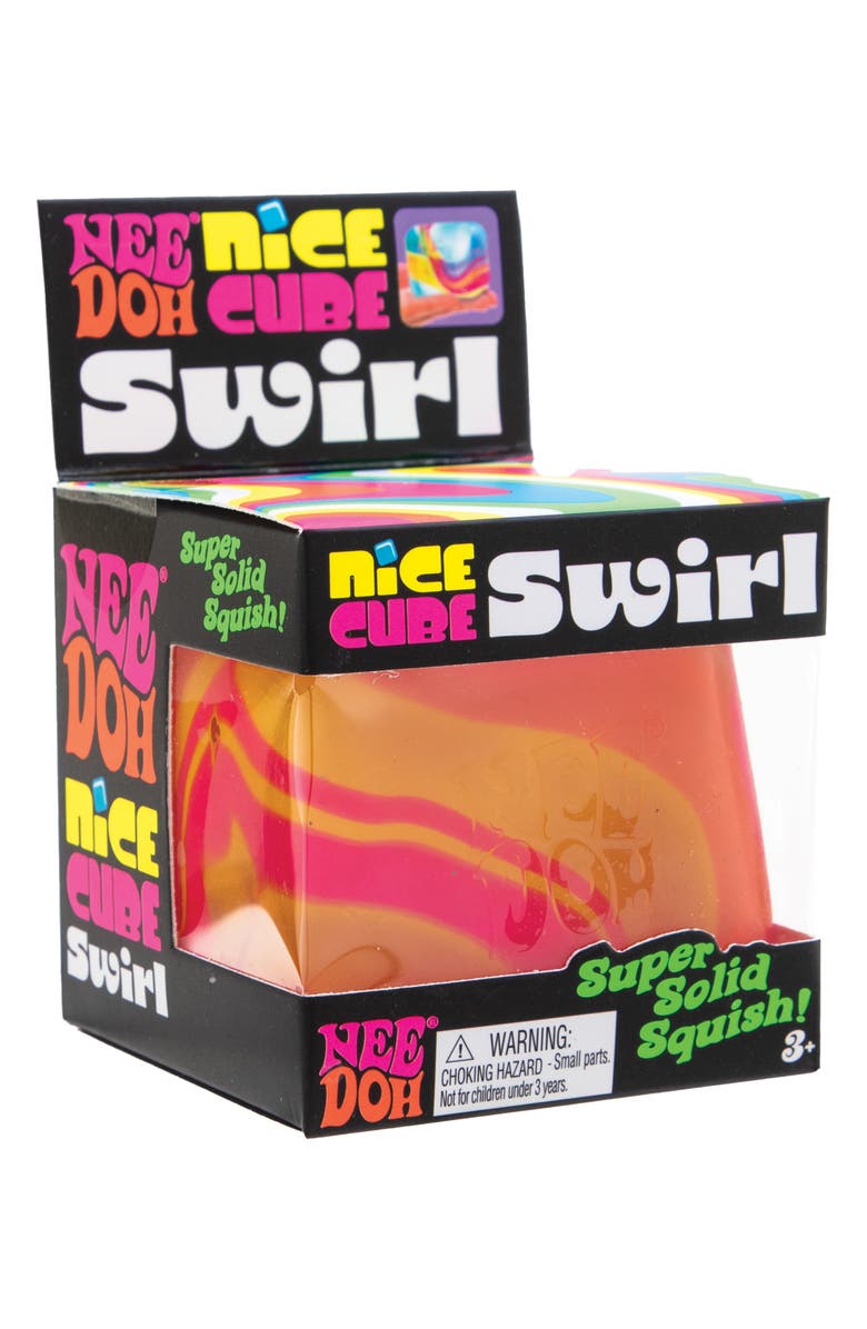 Schylling Swirl NeeDoh Nice Cube Mystery Toy, Alternate, color, 
