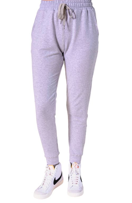 POPLINEN Agnes Organic Cotton + Tencel Jogger Pant in Heather Gray  product