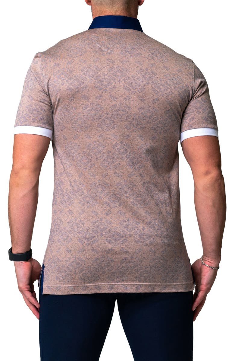 Maceoo Mozarttapp Orange Jersey Polo, Alternate, color, Orange