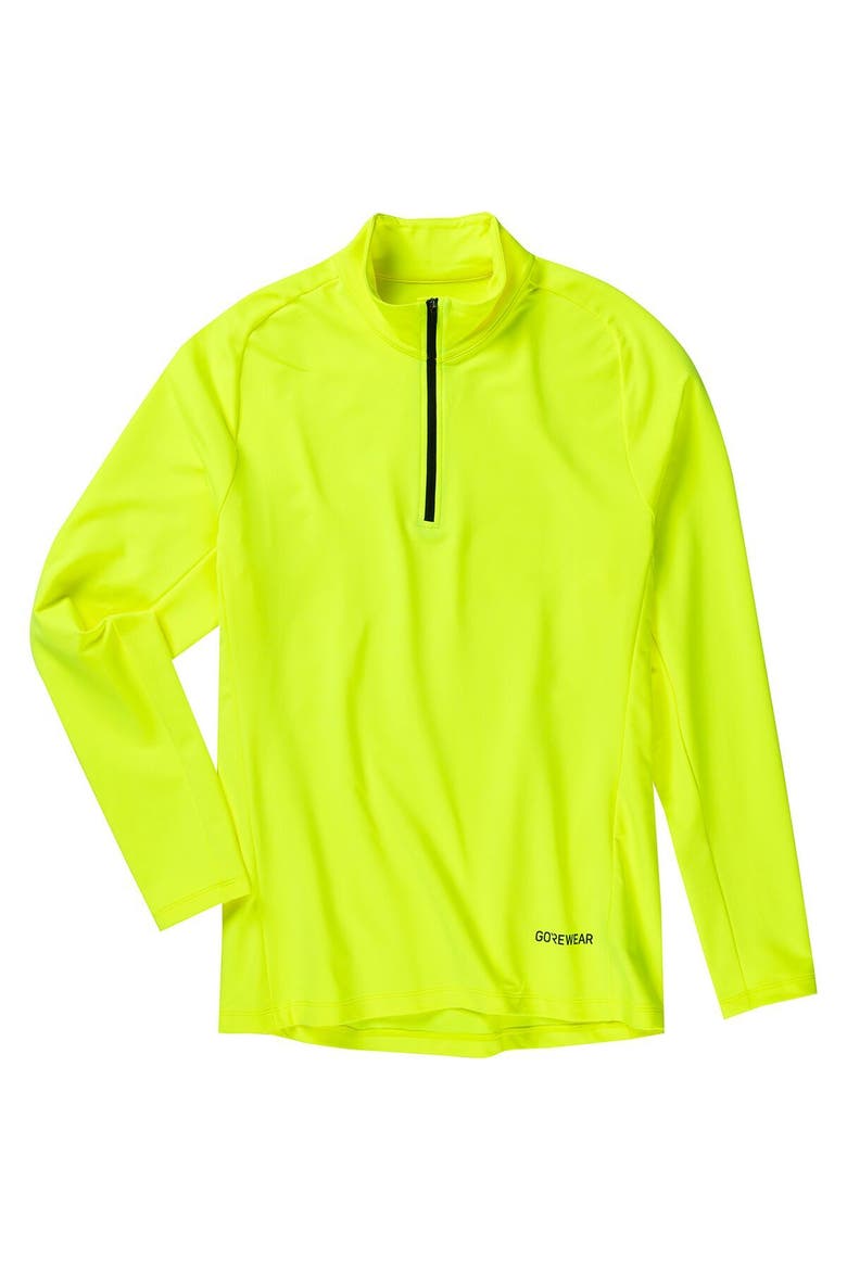 Everyday Mid 1/4-Zip Top - Men's, Main, color, Neon Yellow