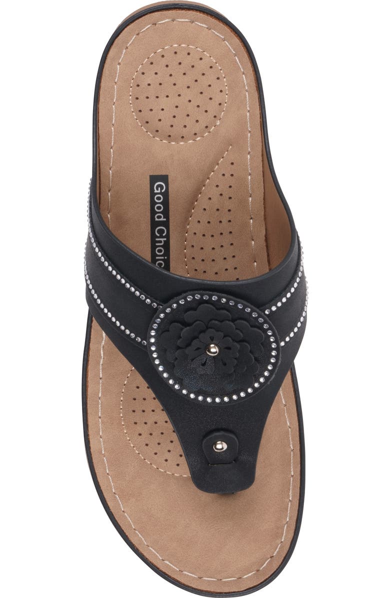 GC SHOES Vickie Comfort Sandal, Alternate, color, Black