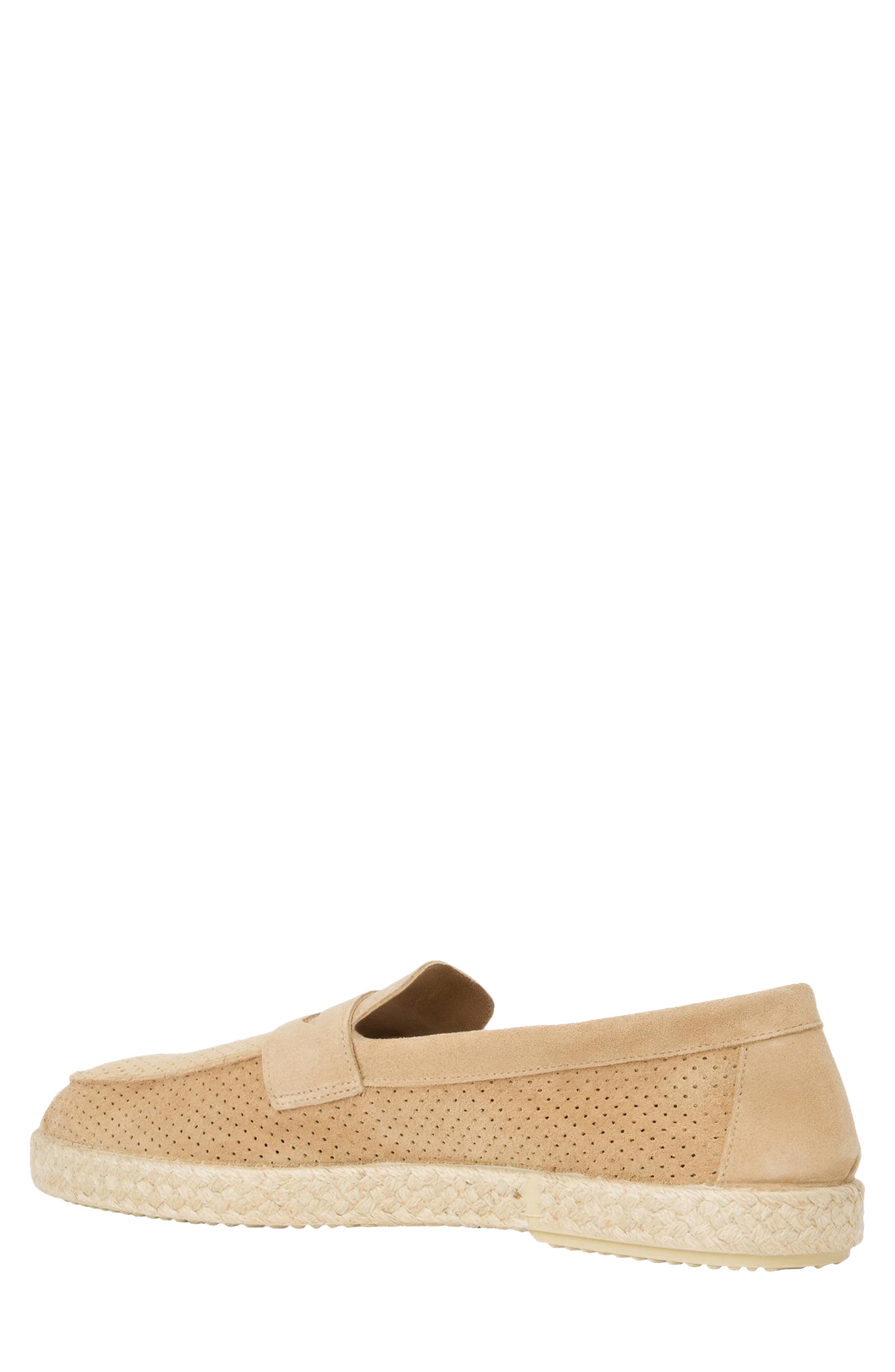 Stiges Penny Loafer, Alternate, color, MUSHROOM SUEDE