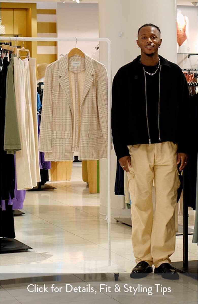 Plaid Boyfriend Blazer, sales video thumbnail