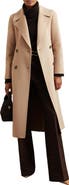 Reiss Rene Double Breasted Wool Blend Coat
