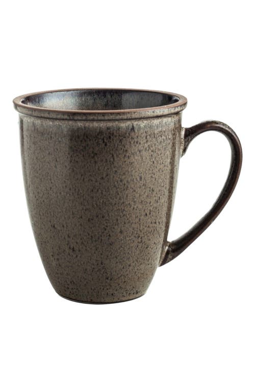 Stone Lain Tina Stoneware 4-piece Mug Set In Brown