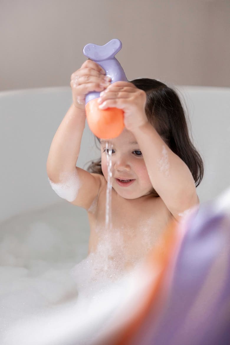 Squeezi Whale Soft Silicone Squeeze Bath Toy, Alternate, color, Multi