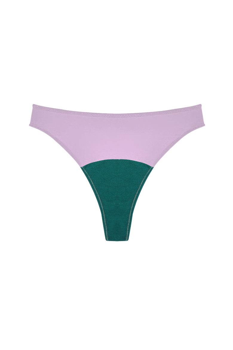 High Rise Thong, Alternate, color, Lilac