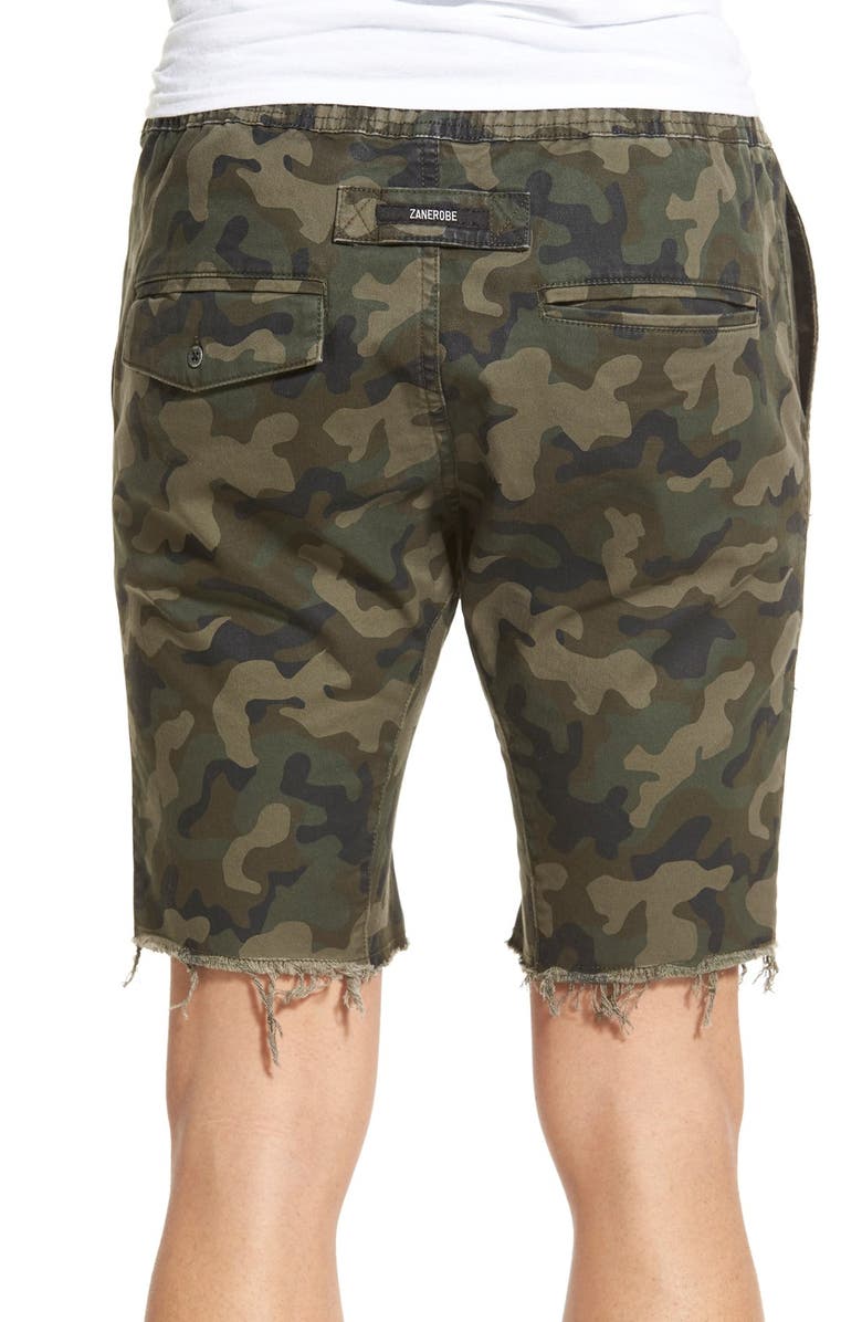 ZANEROBE Sureshot Camo Print Shorts, Alternate, color, 