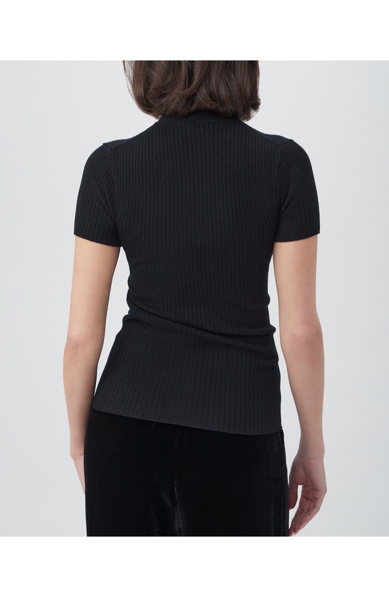 Trina Turk Armeni Mock Neck, Alternate, color, Black