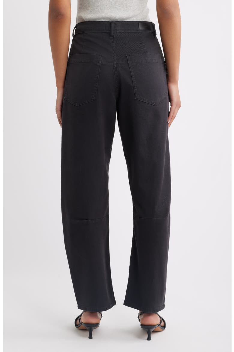 Billie High Waist Barrel Leg Jeans, Alternate, color, DARK CINDER
