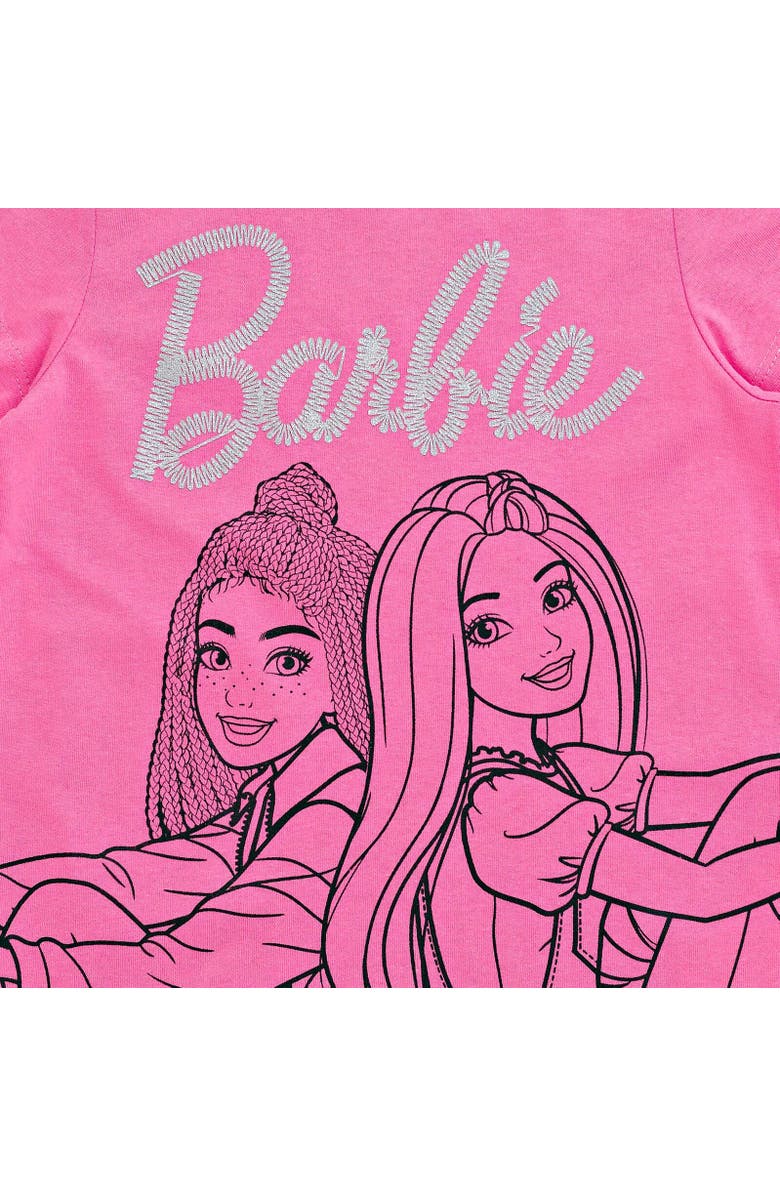 Barbie 3-Pack T-Shirts, Alternate, color, Blue / Pink / Black