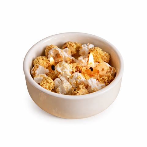 Popcorn Candle Bowl