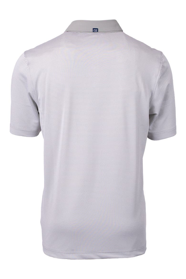 Virtue Micro Stripe Polo, Alternate, color, POLISHED/ WHITE