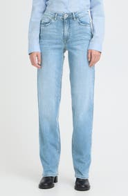 ICHI Twiggy Straight Leg Jeans