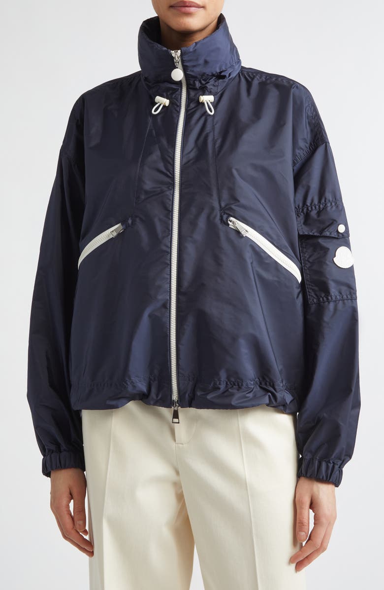 Moncler Marmacy Jacket, Main, color, Navy Blue