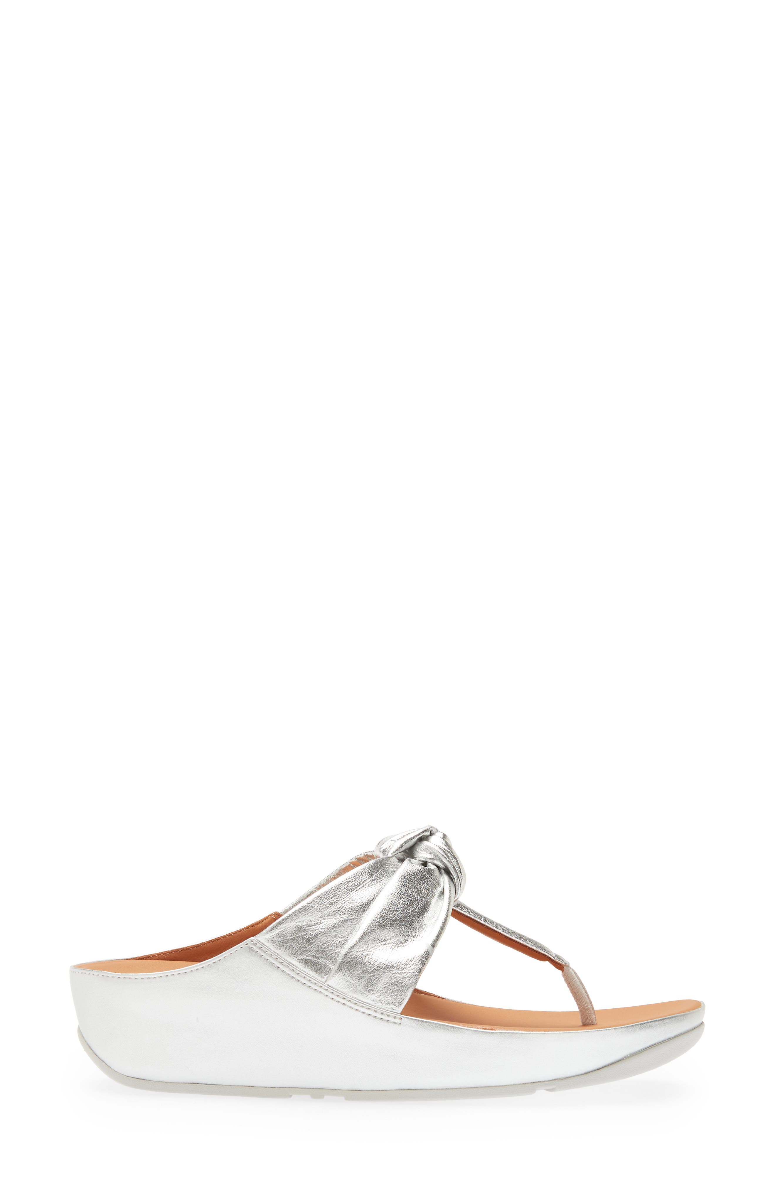 FitFlop Twiss II Knot Wedge Sandal, Alternate, color, 