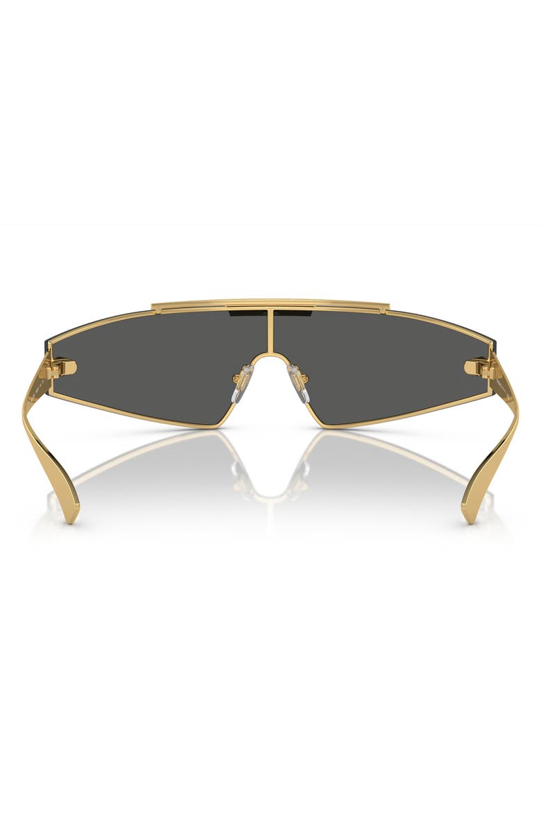 Versace Infinite Greca Shield Sunglasses, Alternate, color, 