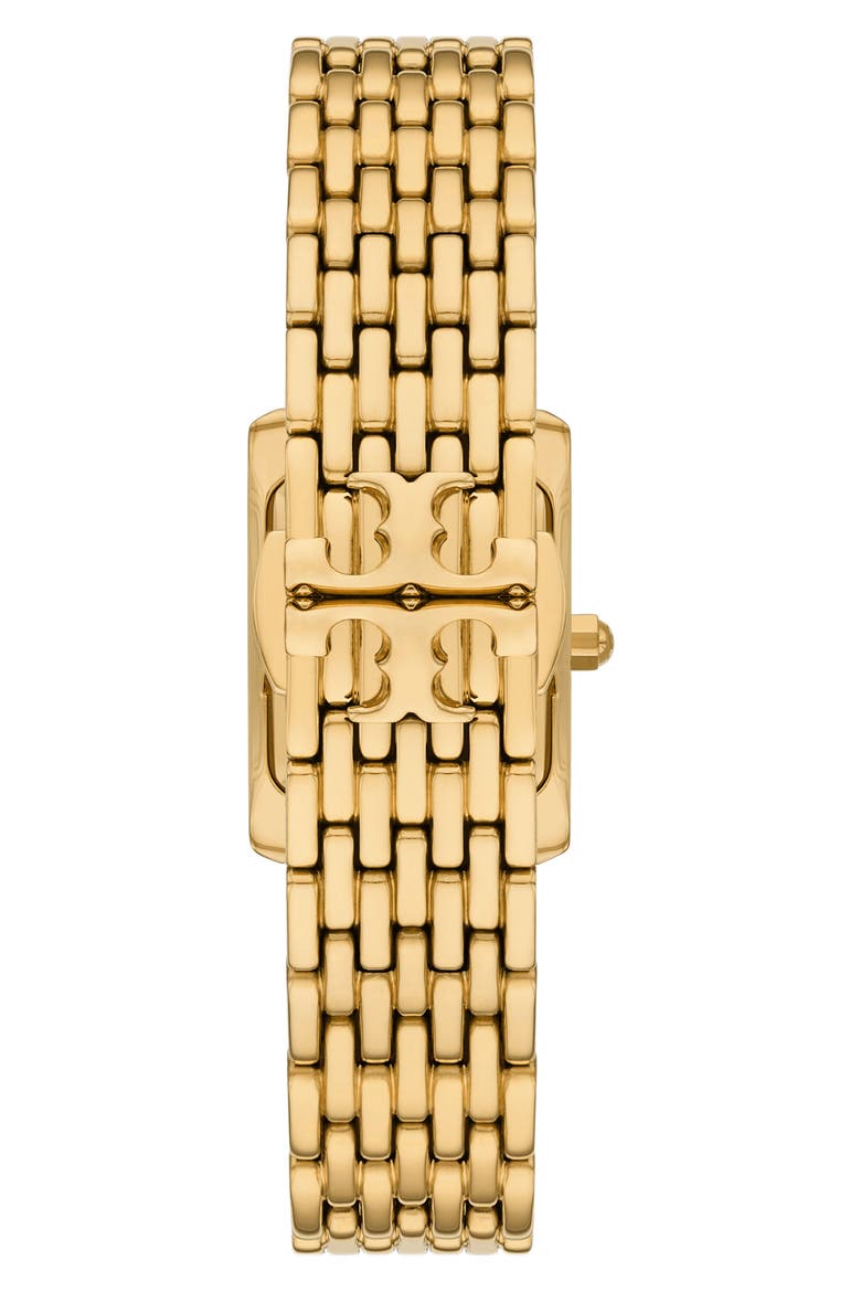 The Small Eleanor Bracelet Watch, 19mm x 28mm, Alternate, color, GOLD