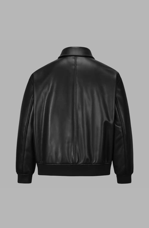 Blvck Coated Jacket In Black