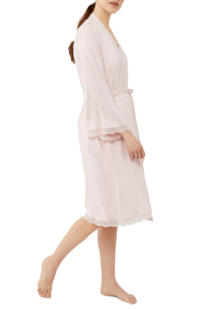 A PEA IN THE POD Nightgown & Robe Maternity/Nursing Set, Alternate, color,