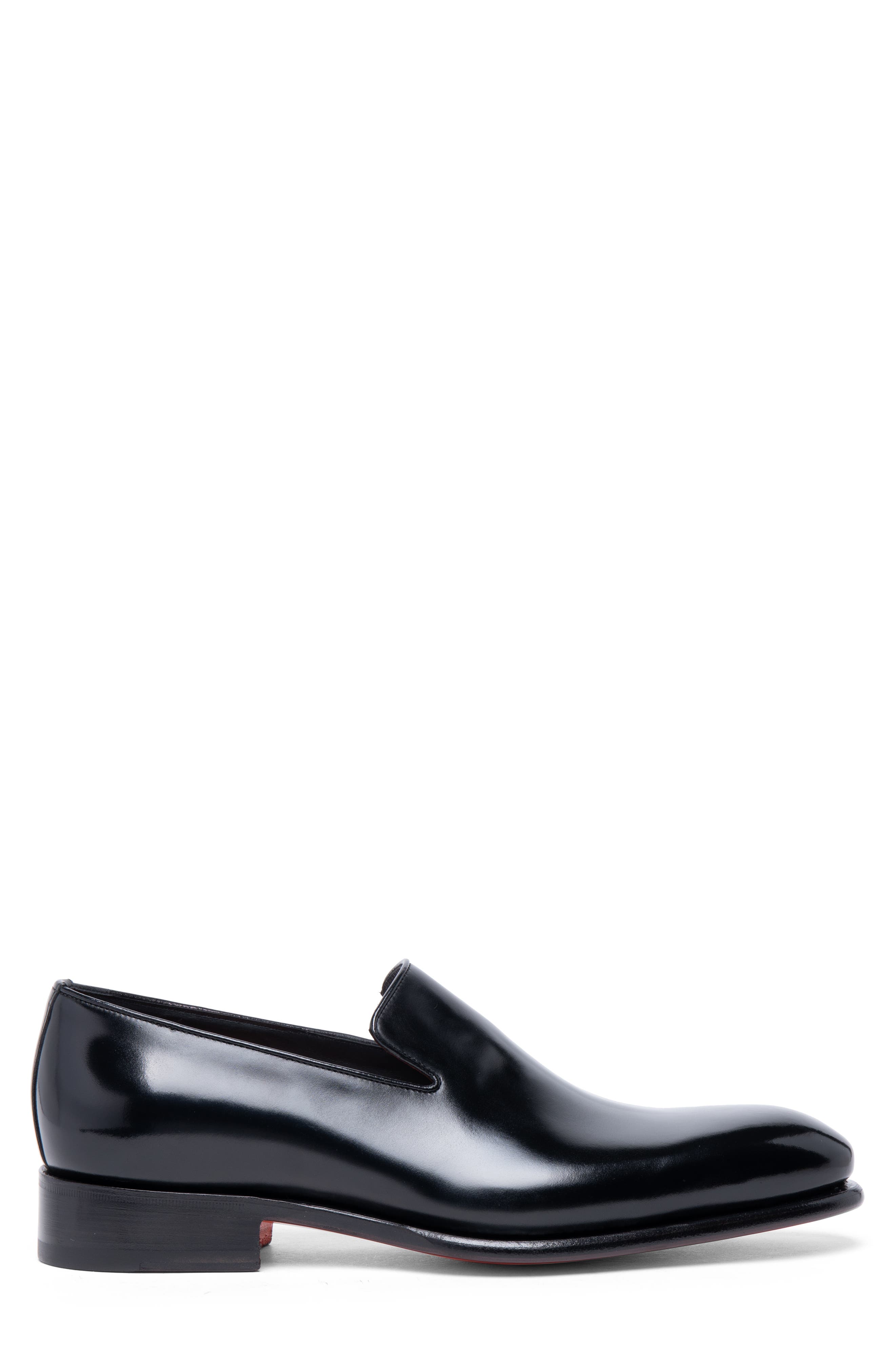 Santoni Paloma Loafer, Alternate, color, Black